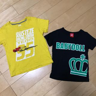 ベビードール(BABYDOLL)のベビードール ユニクロ Tシャツ 2枚セット(Tシャツ/カットソー)