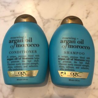 モロッカンオイル(Moroccan oil)のOGX アルガンオイル オブ モロッコ シャンプー コンディショナー 2本セット(シャンプー)