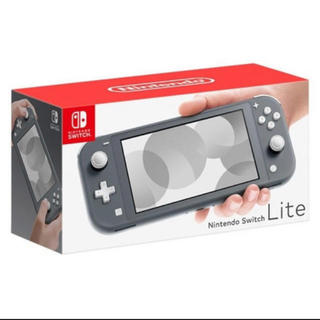 ニンテンドースイッチ(Nintendo Switch)のNintendo Switch Lite グレー 任天堂 スイッチ 本体(携帯用ゲーム機本体)