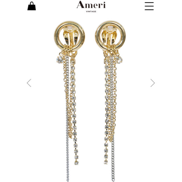 AMERI vintage Bijou R.I Circle Earringレディース