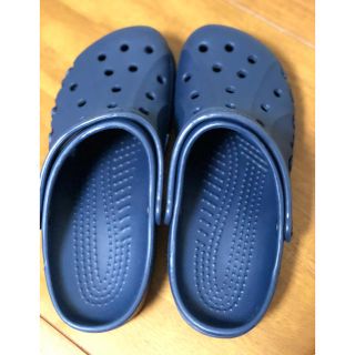 クロックス(crocs)のクロックス ネイビー 27cm(サンダル)