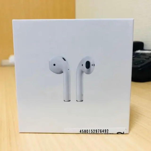 【新品未開封】ワイヤレス対応 AirPods2 MRXJ2J/A 2個セット