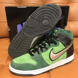 ナイキ(NIKE)の新品未使用 2007年製 ナイキ ダンク ハイ プレミアム SB ブリュー(スニーカー)