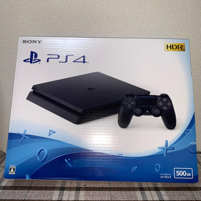 PlayStation4(プレイステーション4)のPS4 本体　CUH-2200A B01 エンタメ/ホビーのゲームソフト/ゲーム機本体(家庭用ゲーム機本体)の商品写真