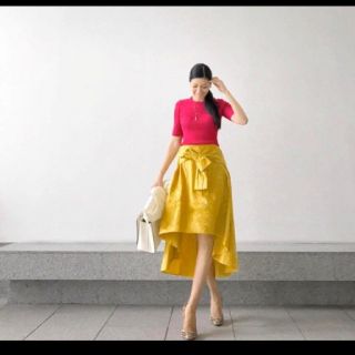 ザラ(ZARA)の【アンミカさん着用】　ロングスカート(ロングスカート)