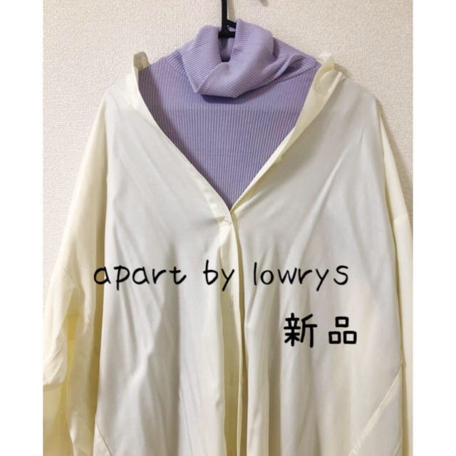 apart by lowrys(アパートバイローリーズ)の最終値下げ！ソフトリブタートル レディースのトップス(カットソー(長袖/七分))の商品写真