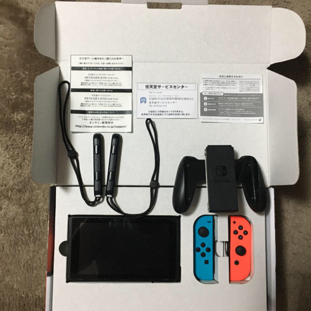 Nintendo Switch Joy-Con (L) ネオンブルー/ (R)