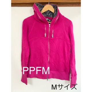 ピーピーエフエム(PPFM)のPPFM メンズパーカー　Mサイズ(パーカー)