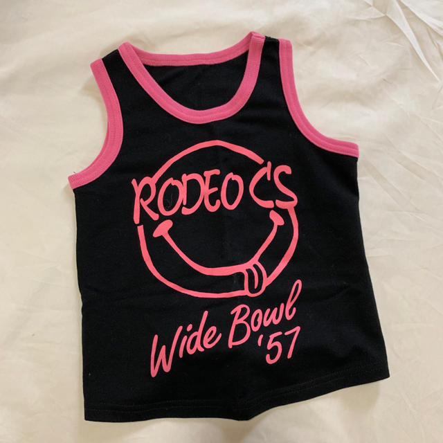 RODEO CROWNS WIDE BOWL(ロデオクラウンズワイドボウル)のロデオクラウンズ ロゴタンクトップ キッズ/ベビー/マタニティのキッズ服男の子用(90cm~)(Tシャツ/カットソー)の商品写真