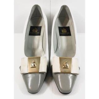 ランバン(LANVIN)のLANVIN（ランバン）　パンプス　白【美品】(ハイヒール/パンプス)