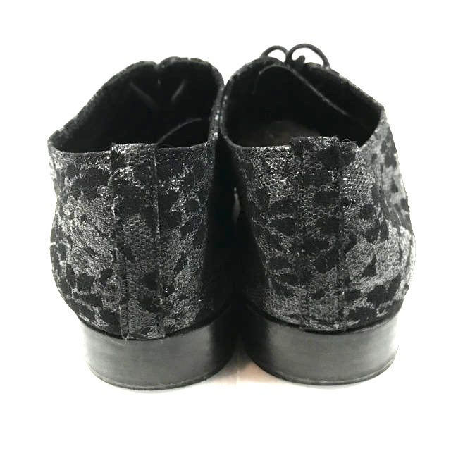 repetto(レペット)のREPETTO（レペット）　ドレスシューズ　黒（花柄） レディースの靴/シューズ(ハイヒール/パンプス)の商品写真
