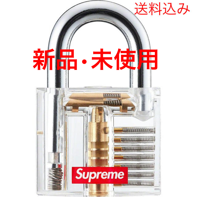 Supreme  Transparent Lock（南京錠）