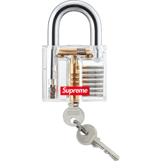 Supreme  Transparent Lock（南京錠） 1