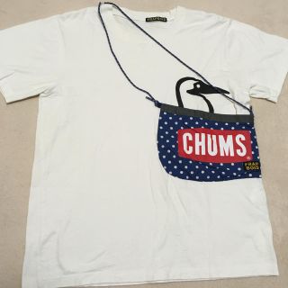 フラボア(FRAPBOIS)のフラボア チャムス CHUMS コラボ サコッシュ Ｔシャツ サイズ1(Tシャツ/カットソー(半袖/袖なし))