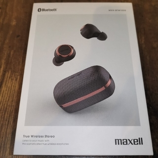 マクセル(maxell)の[即日発送可能※要相談] Bluetooth イヤホン MXH-BTW1000(ヘッドフォン/イヤフォン)