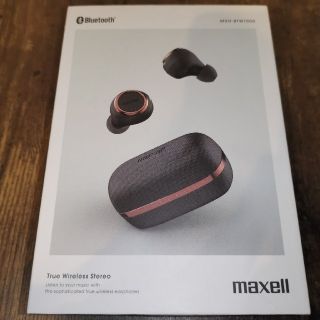 マクセル(maxell)の[即日発送可能※要相談] Bluetooth イヤホン MXH-BTW1000(ヘッドフォン/イヤフォン)