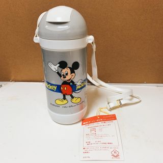 ディズニー(Disney)のミッキーマウス　象印の子供用水筒　新品(水筒)