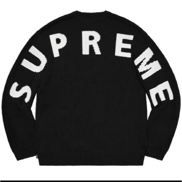 キムタク 着 私物 supreme back logo sweater Lサイズ - zimazw.org
