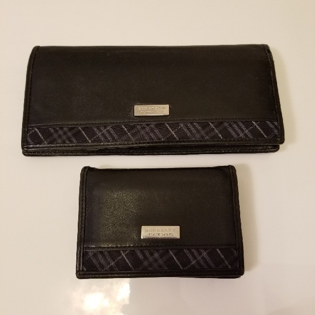 BURBERRY BLACK LABEL(バーバリーブラックレーベル)の【お客様専用】バーバリーブラックレーベル　財布　定期入れ　名刺入れ メンズのファッション小物(長財布)の商品写真