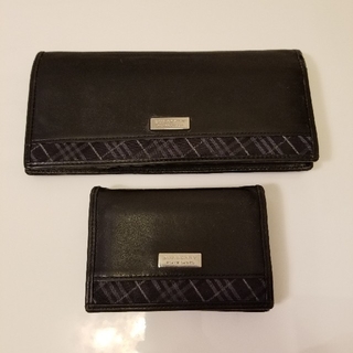 バーバリーブラックレーベル(BURBERRY BLACK LABEL)の【お客様専用】バーバリーブラックレーベル　財布　定期入れ　名刺入れ(長財布)