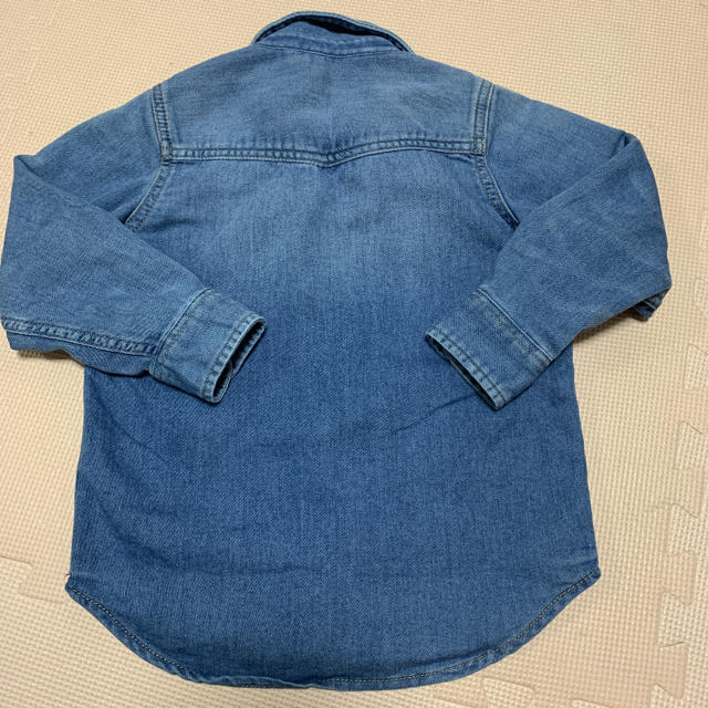 babyGAP(ベビーギャップ)のベビーギャップ：デニムシャツ キッズ/ベビー/マタニティのキッズ服男の子用(90cm~)(ブラウス)の商品写真