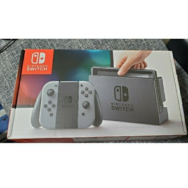 新品　ニンテンドースイッチ　本体　グレー