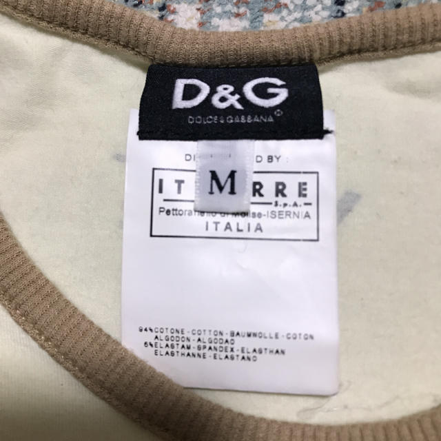 DOLCE&GABBANA(ドルチェアンドガッバーナ)のドルチェアンドガッパーナ　トップス  レディースのトップス(Tシャツ(半袖/袖なし))の商品写真