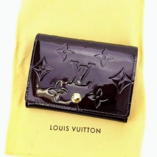 ルイヴィトン(LOUIS VUITTON)のヴェルニアンヴェロップカルトドゥ　ヴィジッド　カードケース　名刺入れ(名刺入れ/定期入れ)