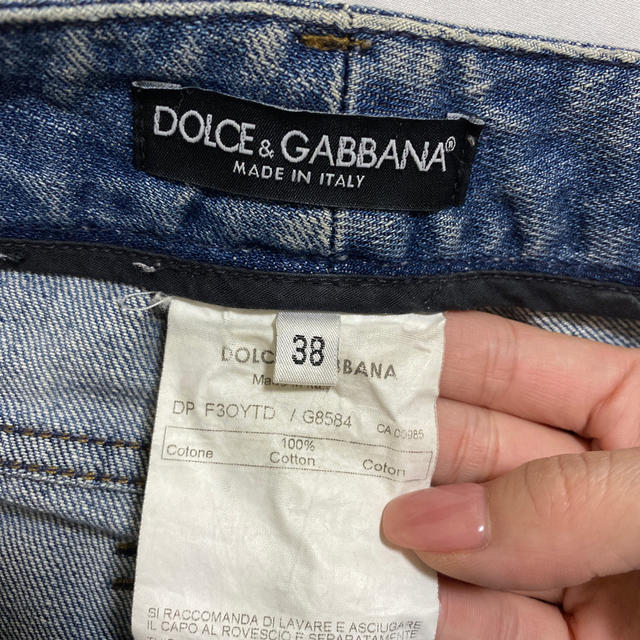 DOLCE&GABBANA(ドルチェアンドガッバーナ)の☆ナオタン☆様専用　最終値下げ！ドルガバ　デニム レディースのパンツ(デニム/ジーンズ)の商品写真