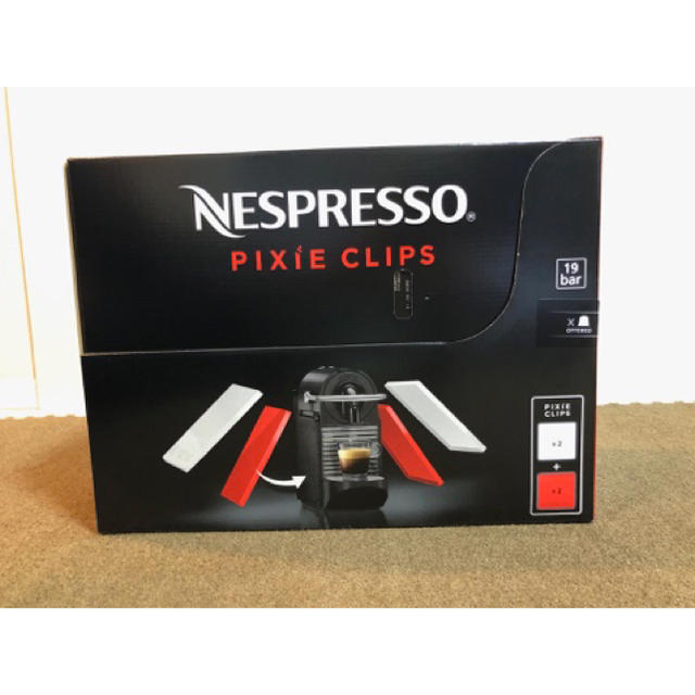 ★値下げ★【新品未開封】Nespresso ピクシークリップ ★カプセル付き★ スマホ/家電/カメラの調理家電(エスプレッソマシン)の商品写真