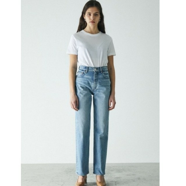 MOUSSY　PLAIN JEANS STRAIGHT　ライトブルー