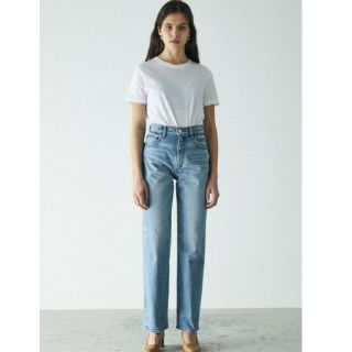 マウジー(moussy)のMOUSSY　PLAIN JEANS STRAIGHT　ライトブルー(デニム/ジーンズ)