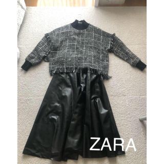 ザラ(ZARA)のZARA トップス　フリンジ(ニット/セーター)