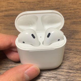 アップル(Apple)の箱付　エアポッツ　Air pods(ヘッドフォン/イヤフォン)