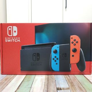 ニンテンドースイッチ(Nintendo Switch)のNintendo Switch ネオン 新型 本体 RAKUTEN BOOKS(家庭用ゲーム機本体)