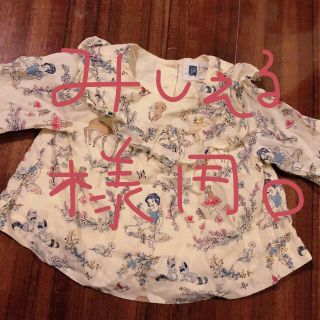 ベビーギャップ(babyGAP)のbabygap Disney 白雪姫チュニック 65ぐらい(シャツ/カットソー)