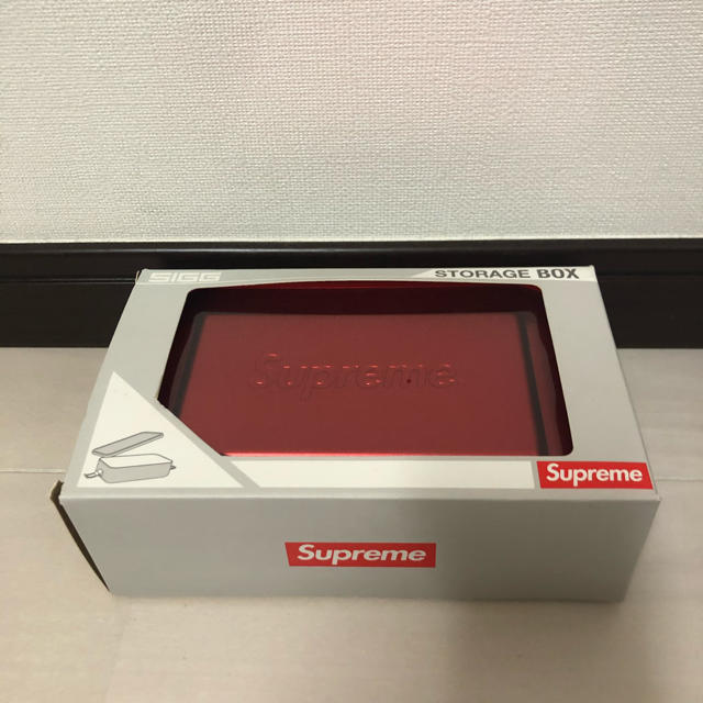 新品　supreme STORAGE BOX  弁当箱　ストレージボックス