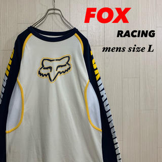 古着 FOX RACING フォックス ビックロゴ レーシングシャツ(シャツ)