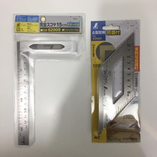 シンワ 完全スコヤ15cm 止型定規 目盛付(工具/メンテナンス)