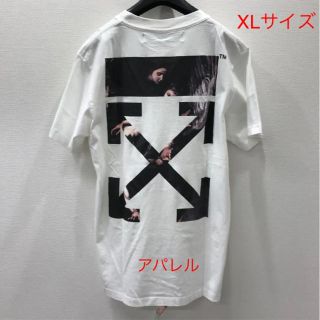 オフホワイト(OFF-WHITE)の新品20SS OFF-WHITE カラヴァッジョ アロー 半袖Tシャツ XL 白(Tシャツ/カットソー(半袖/袖なし))