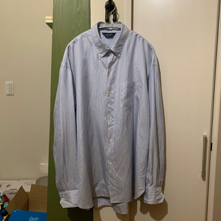 アンユーズド(UNUSED)のunused 18ss stripe shirts silk 100%(シャツ)