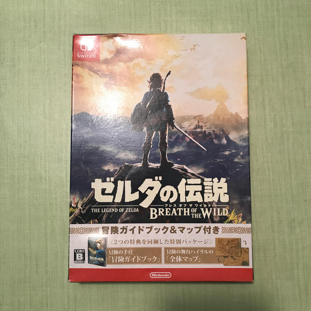 ゼルダの伝説 ブレス オブ ザ ワイルド ～冒険ガイドブック＆マップ付き～（数量