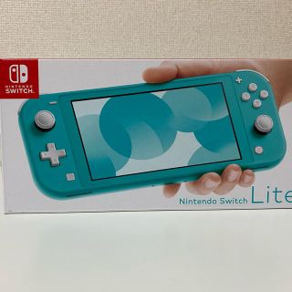 ニンテンドースイッチ(Nintendo Switch)のNintendo Switch lite ターコイズ(携帯用ゲーム機本体)