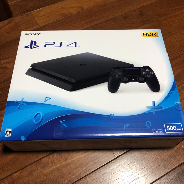 新品】PlayStation4 ジェットブラック 500GB ps4 本体-
