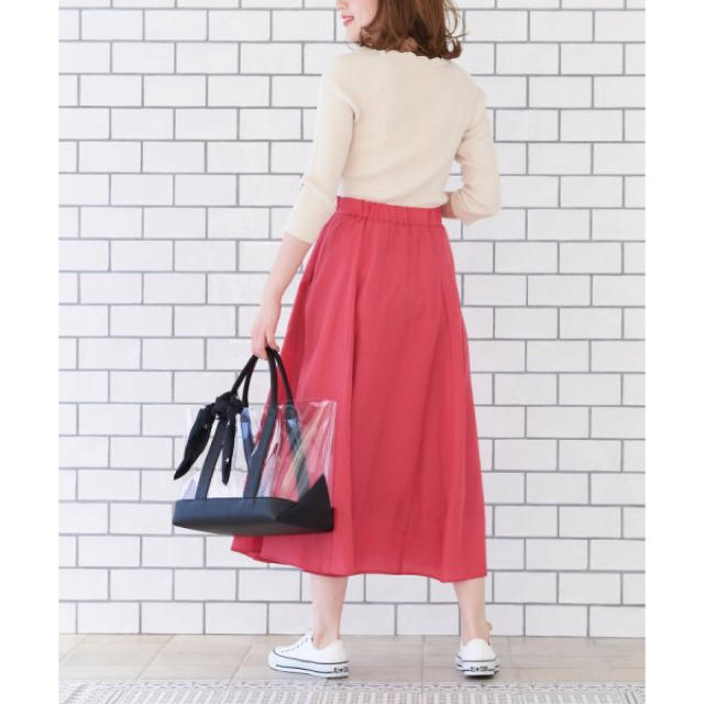 新品✨定価11000円　フレアスカート　ルクールブラン ピンク系　大特価❣️