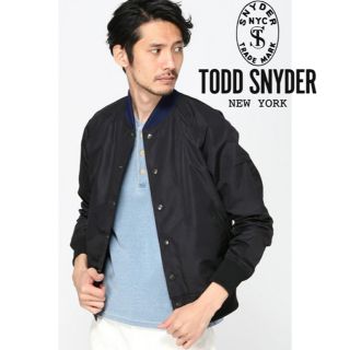 ジャーナルスタンダード(JOURNAL STANDARD)の【美品】TODD SNYDER×MIGHT-MAC別注ナイロンブルゾン(ブルゾン)