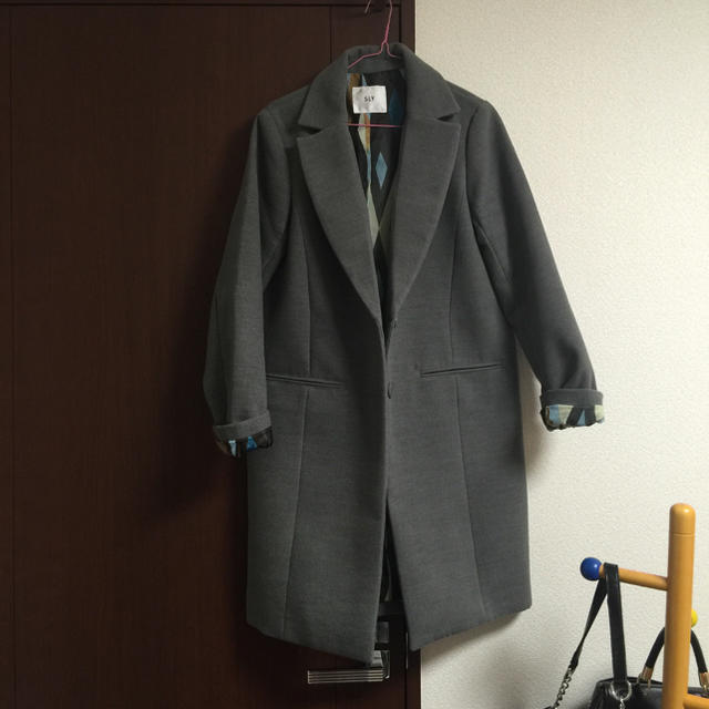 SLY(スライ)のシングルテーラーコート SLY レディースのジャケット/アウター(チェスターコート)の商品写真