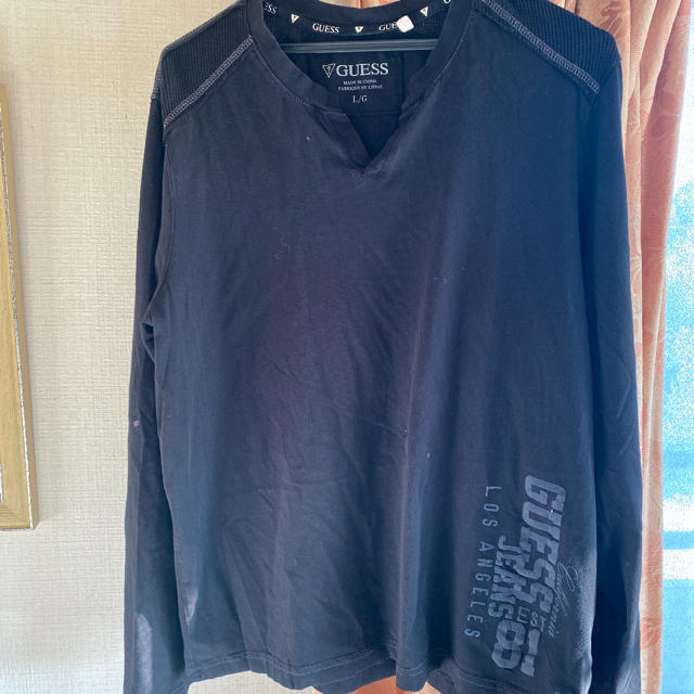GUESS(ゲス)のGUESSゲスロンTシャツ メンズのトップス(Tシャツ/カットソー(七分/長袖))の商品写真