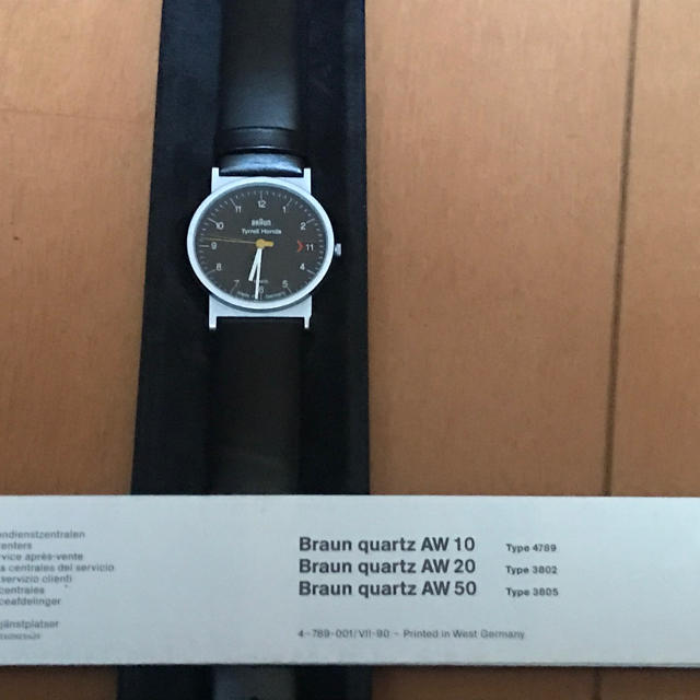 BRAUN(ブラウン)のBRAUN × Tyrrel Honda 時計 メンズの時計(腕時計(アナログ))の商品写真