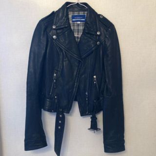 バーバリーブルーレーベル(BURBERRY BLUE LABEL)のBurberry ライダース(ライダースジャケット)